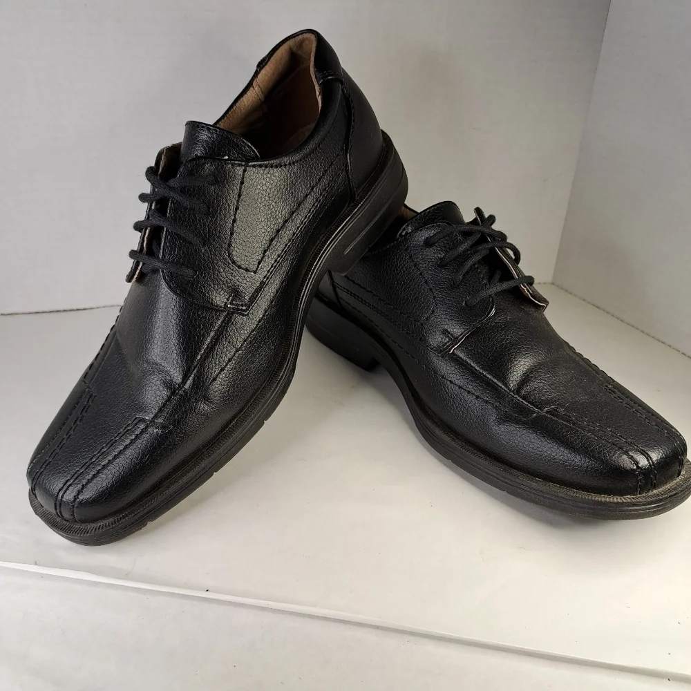 DEXTER Comfort Black Oxfords Men's Size 7.5